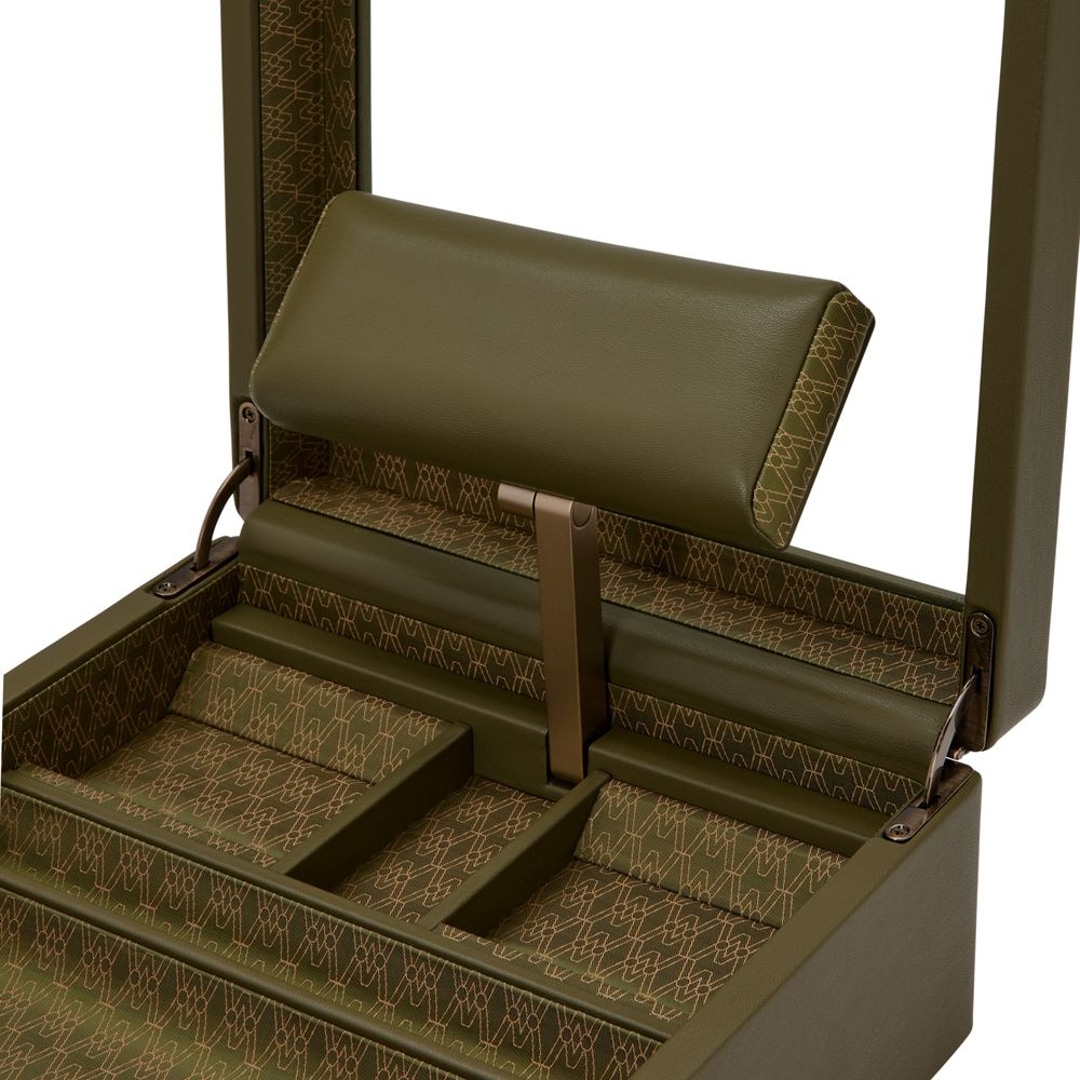 Wolf 1834 Earth Uhren- und Schmuckbox Olive