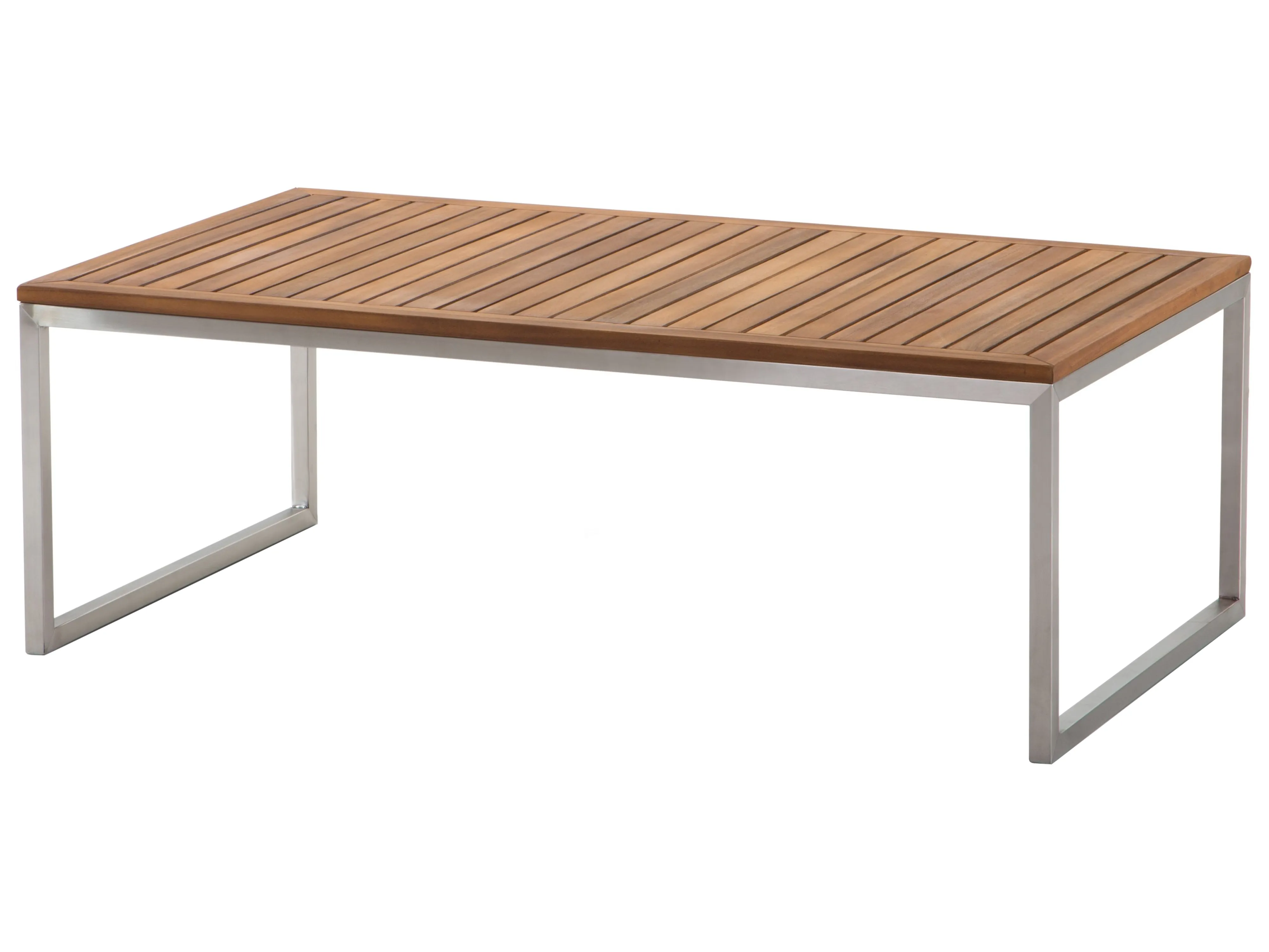 Loungeset met tafel 4-zits BERMUDA Acaciahout Bruin