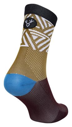 Paire de Chaussettes LeBram Aspin Sigle Bordeaux