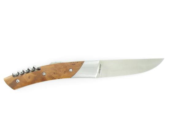 Trappeur Grand Cru Thuya Couteau de Poche Le Thiers par Chambriard