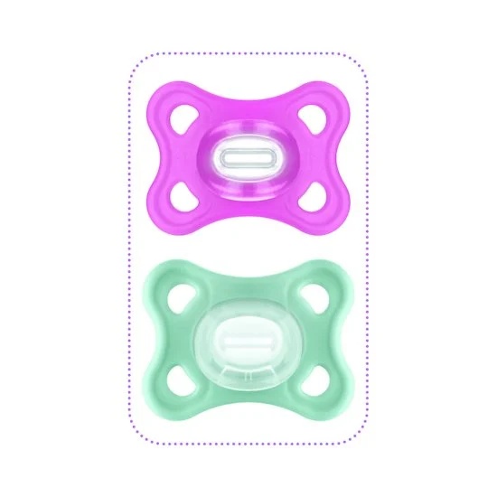 Sucette comfort en silicone   Rose        2-6 mois   de               Mam