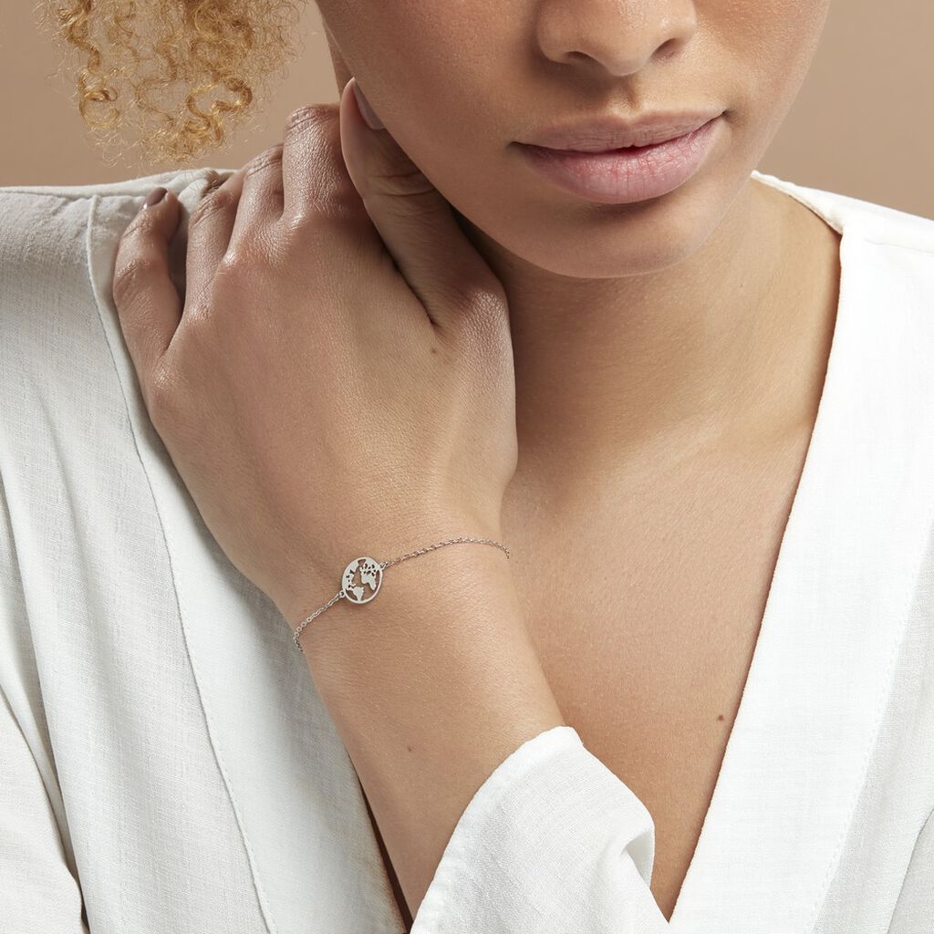 Bracelet Livia Argent Blanc