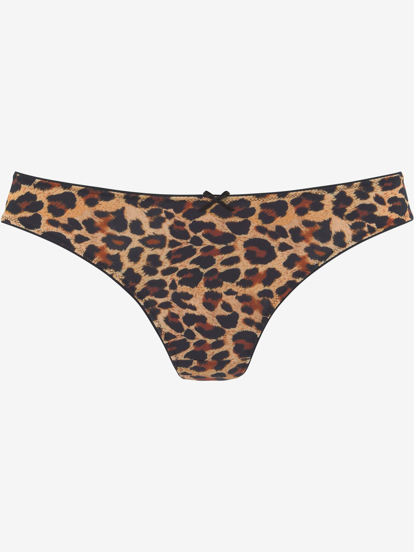 String tendance, coupe classique et motif léopard