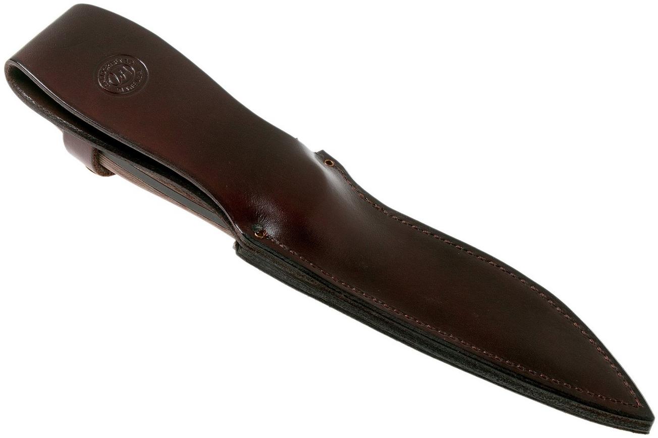 Rick Hinderer Ranch Harpoon Spanto Black DLC Natural Micarta survivalmes