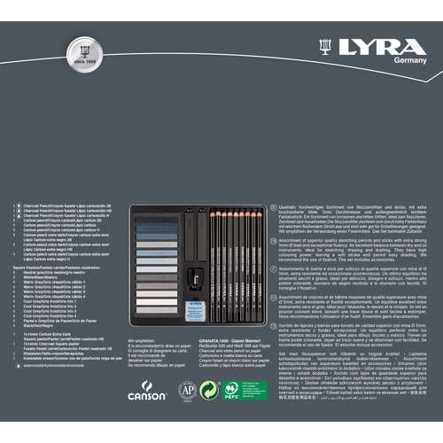 LYRA Skizzenset Grautöne