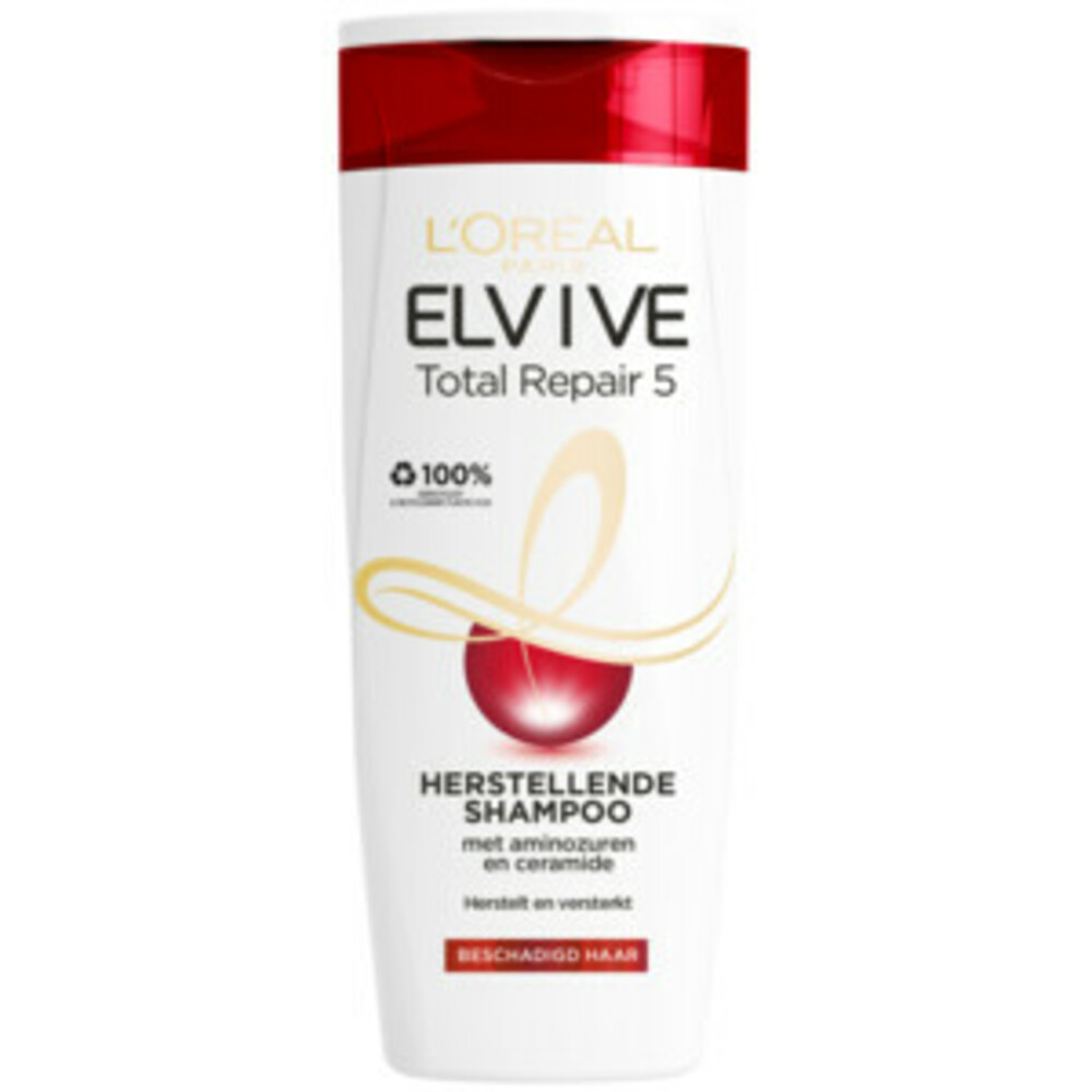 L'Oréal Elvive Total Repair 5 - Shampoo 2x 250 ml & Conditioner 2x 200 ml - Pakket