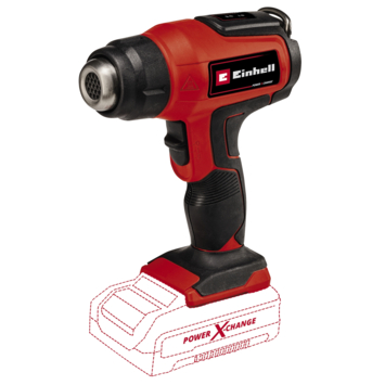 Einhell 18V verfafbrander / heteluchtpistool TE-HA 18 LI (zonder accu)