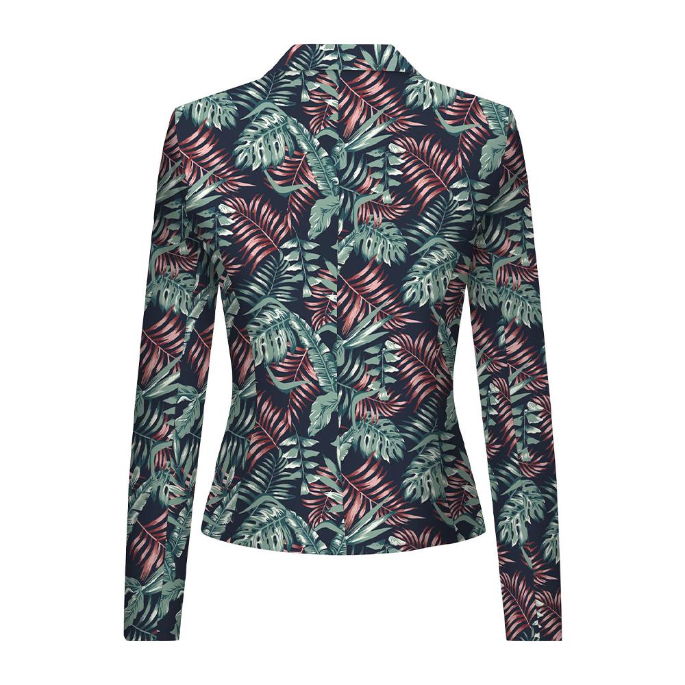 Only Blazer Marine/Vert Femme Only Tadia