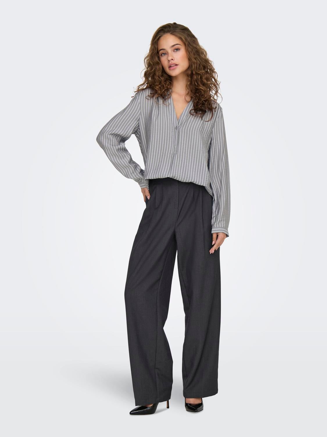 JDYBARBARA Hemd Ultimate Grey