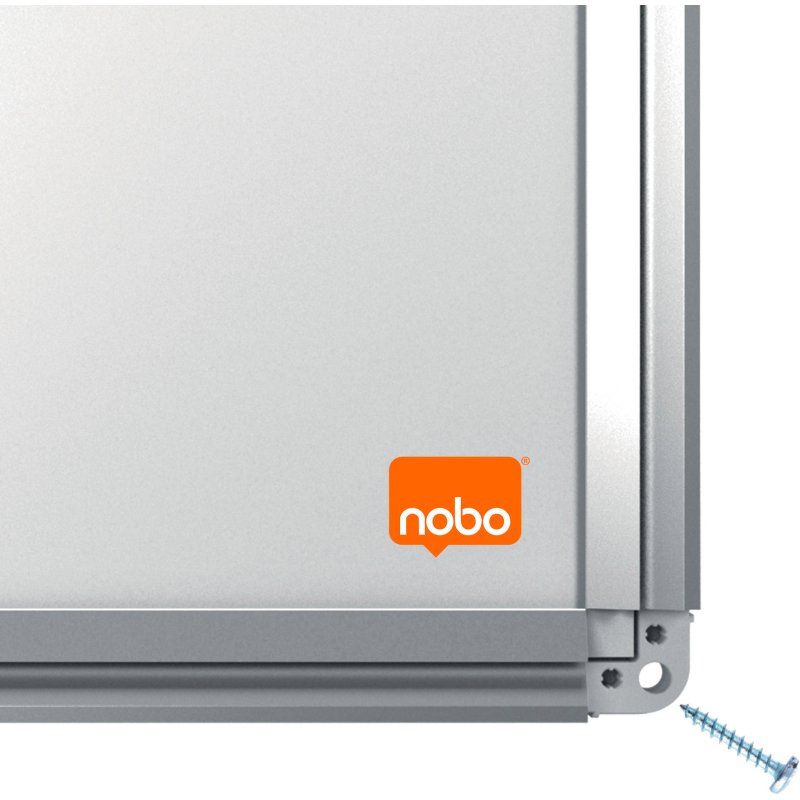 Tableau blanc Impression Pro en verre - 190 x 100 cm - Nobo