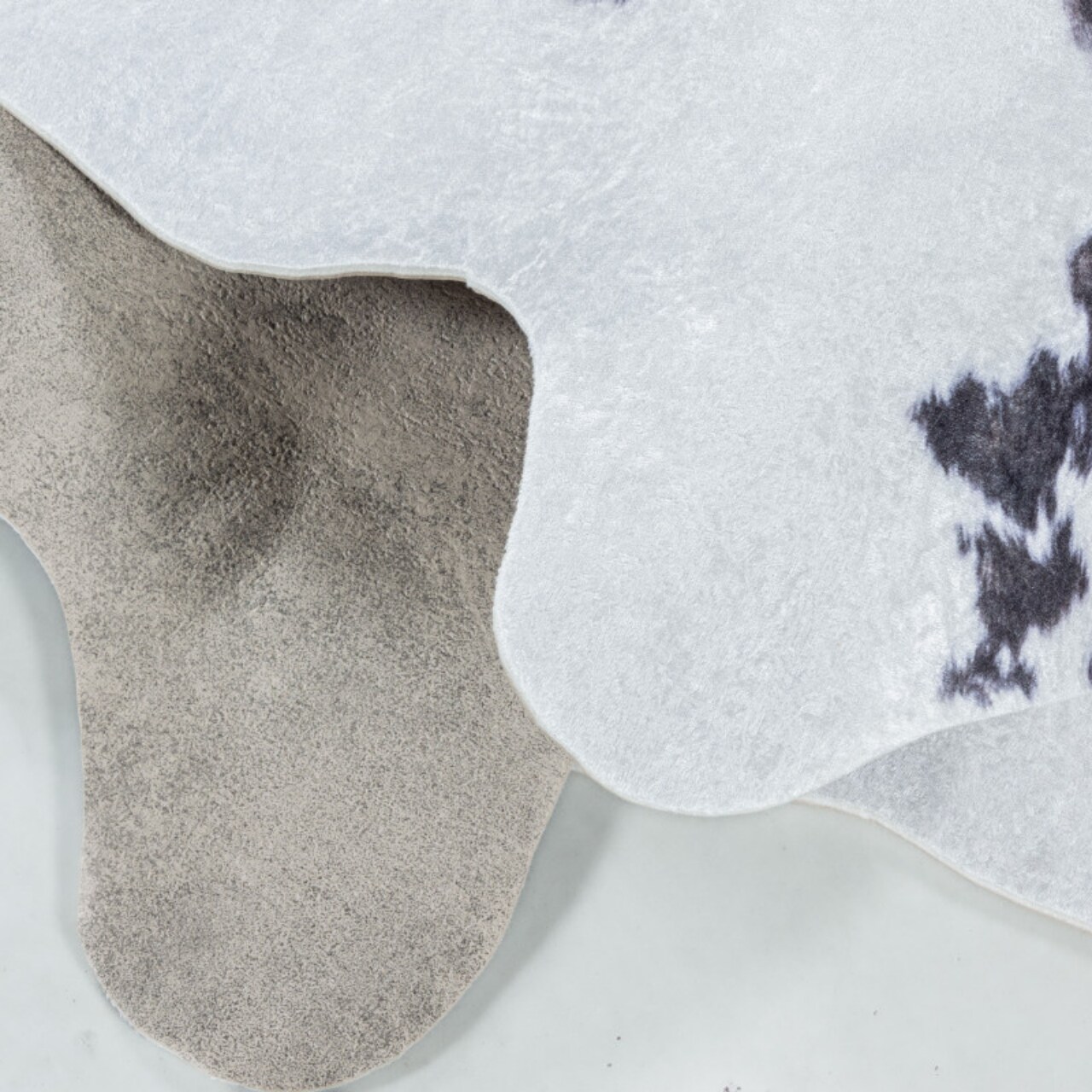 Fellimitat Teppich 5 mm in Verschiedene Farbe und Größen