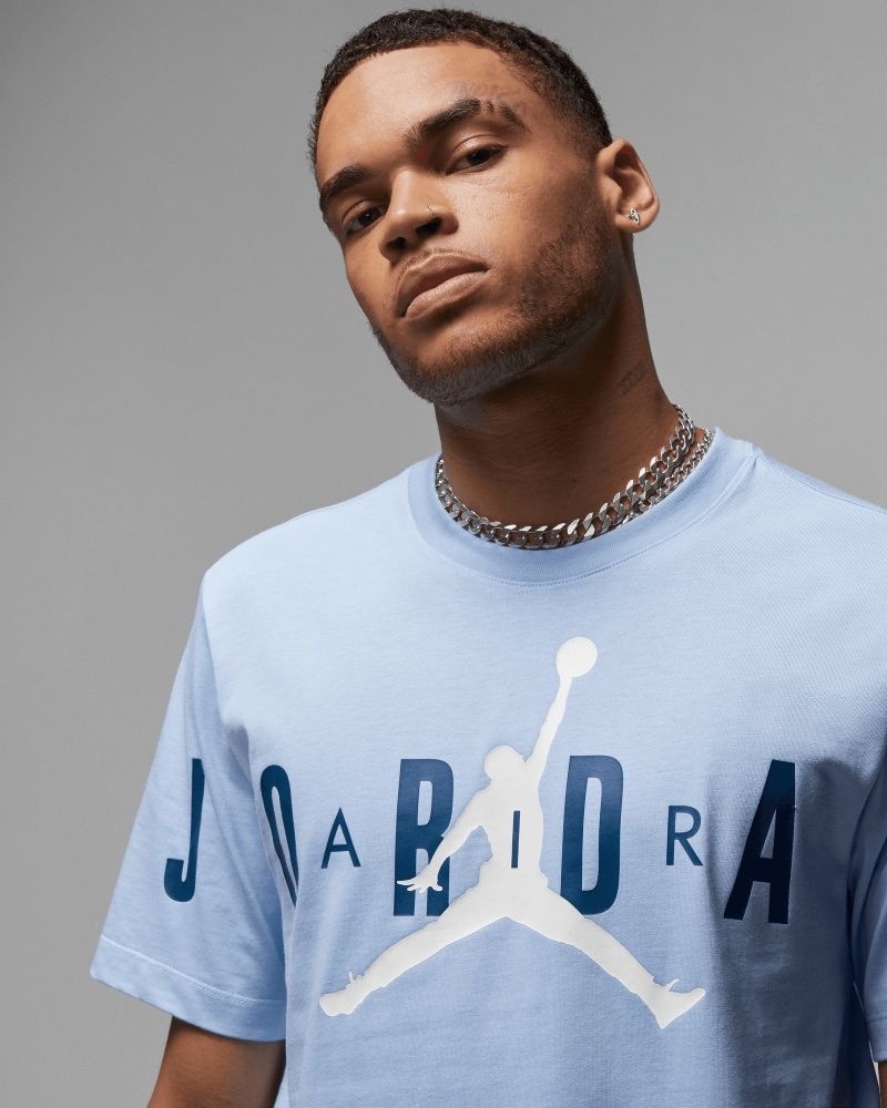 T-shirt Nike Jordan Bleu pour homme