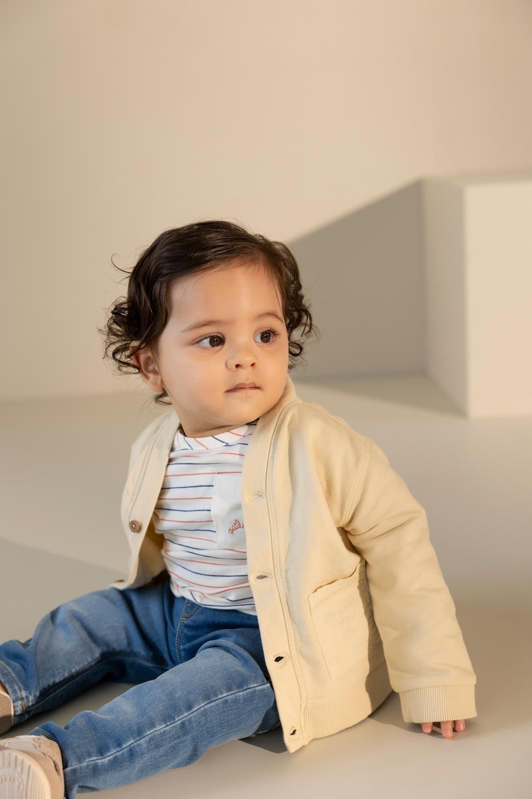 Noppies Baby Vest - Gravel