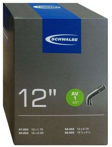 Schwalbe AV 1 - 45° Schlauch für 12