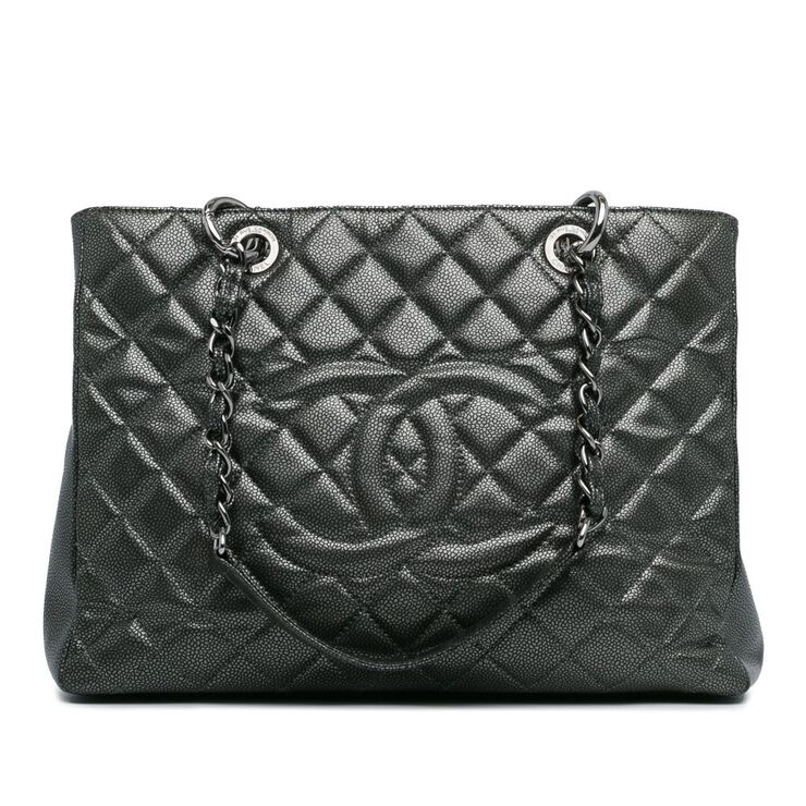 Chanel Vintage Chanel Tote Silver