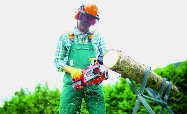 Einhell GE-LC 18/25-1 Li Kit, 25 cm, 23 cm, 4,5 m/s, Sort, Rød, Batteri, 3000 At
