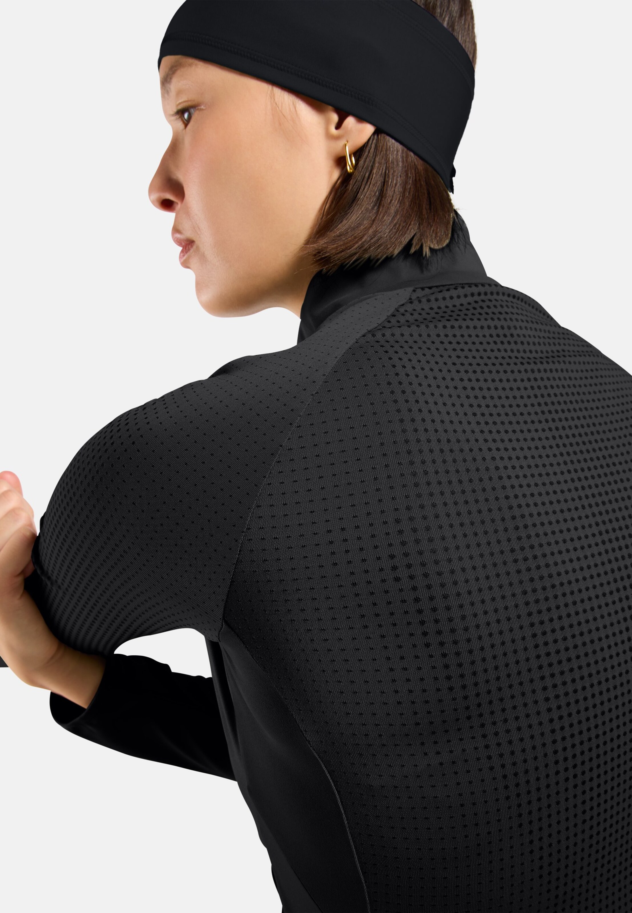 Zeroweight Warm Hybrid-Laufjacke 2.0 in black