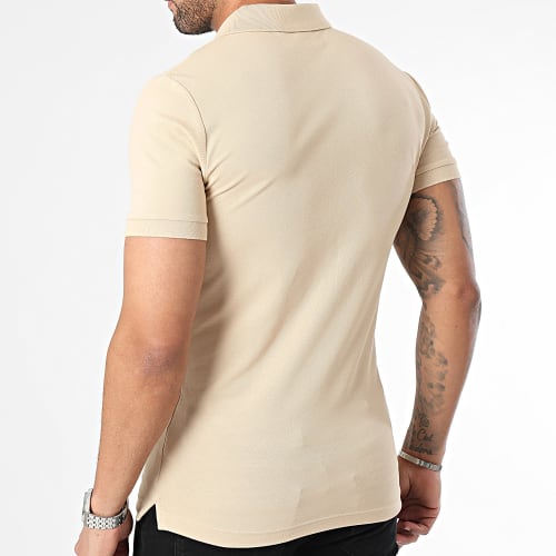 Polo Manches Courtes Slim 5269 Beige