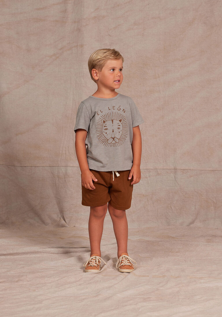 RYLEE + CRU grijze rylee + cru t-shirt basic tee