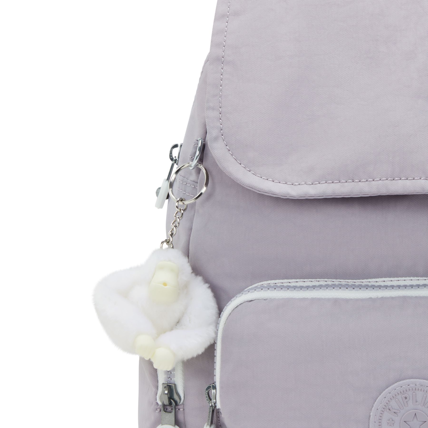 CITY ZIP S  Petit sac à dos avec bretelles ajustables - Tender Grey
