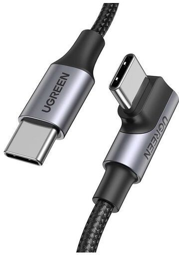UGREEN - 100W USB C naar USB C Kabel - 90 Graden - 1m