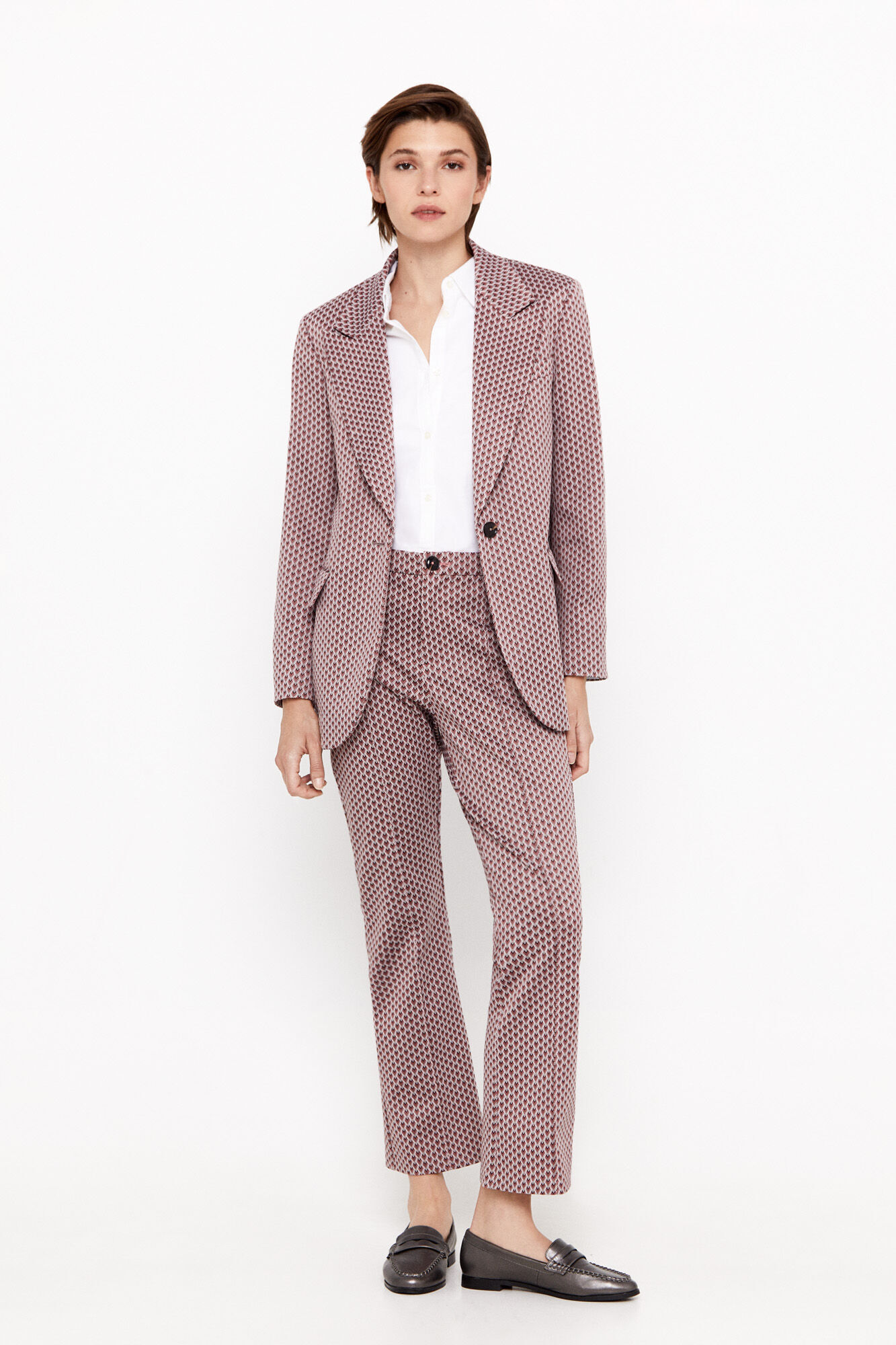 Blazer estampado
