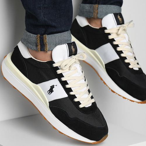 Baskets Train 89 Noir Blanc