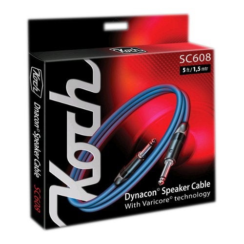Koch SC608-5SS Dynacon speakerkabel 1.5m jack recht