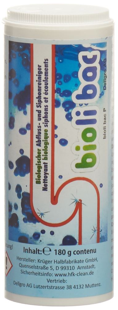 BIOLIBAC P biologischer Ablaufreiniger<br>180 g, Dose, Granulat