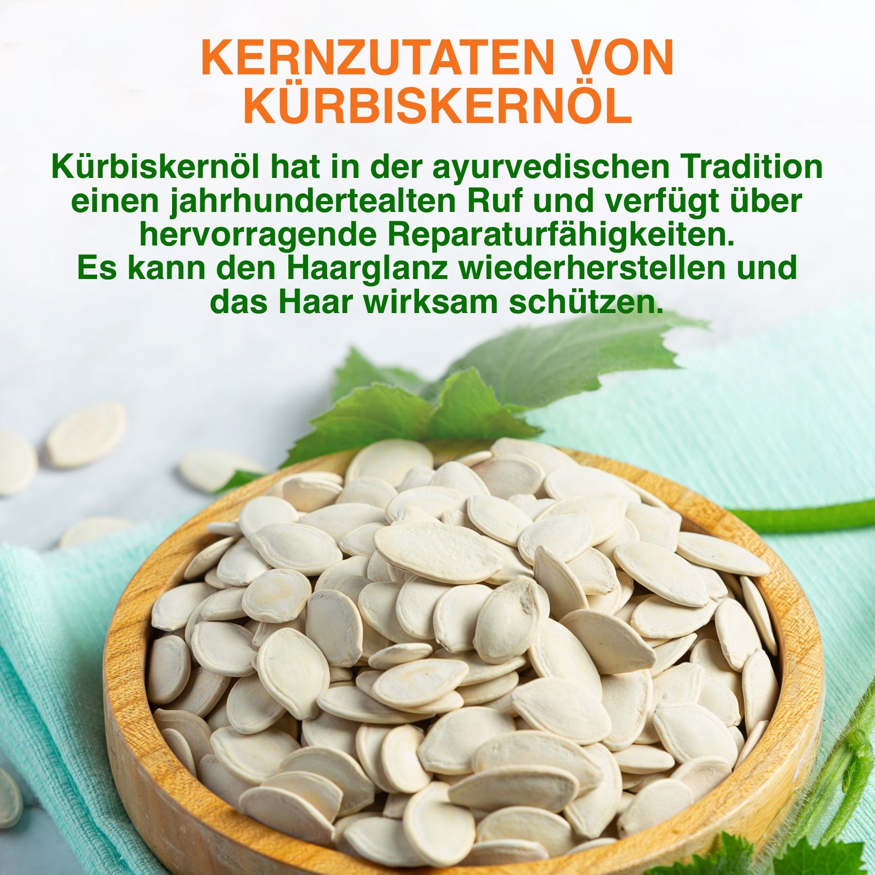 ALIVER Haaröl Kürbiskernöl für Haarwachstum in Kapseln
