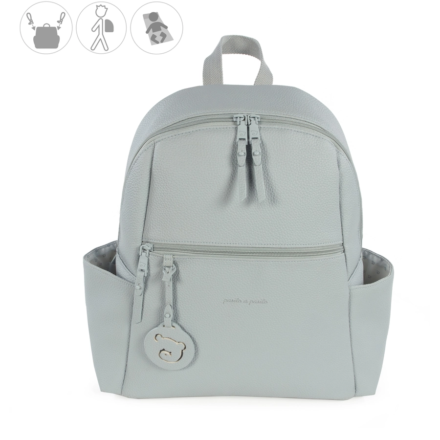 pasito a pasito Wickelrucksack hellgrün