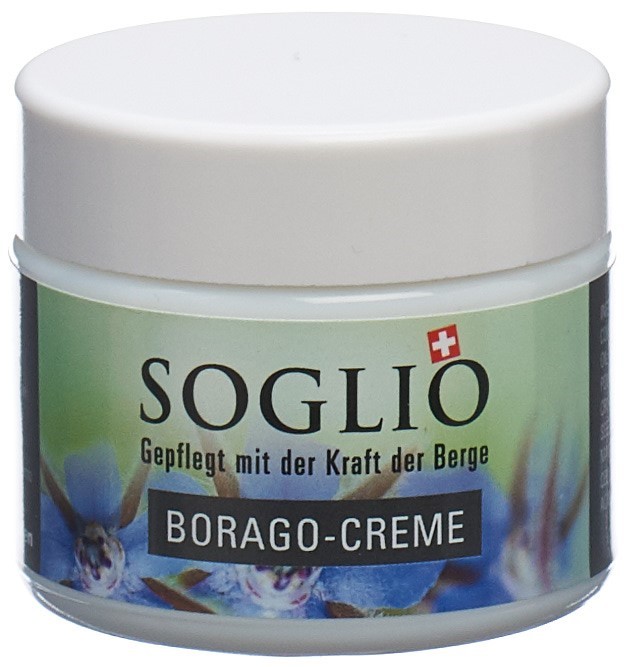 SOGLIO Borago-Crème<br>50 ml, Topf, Creme