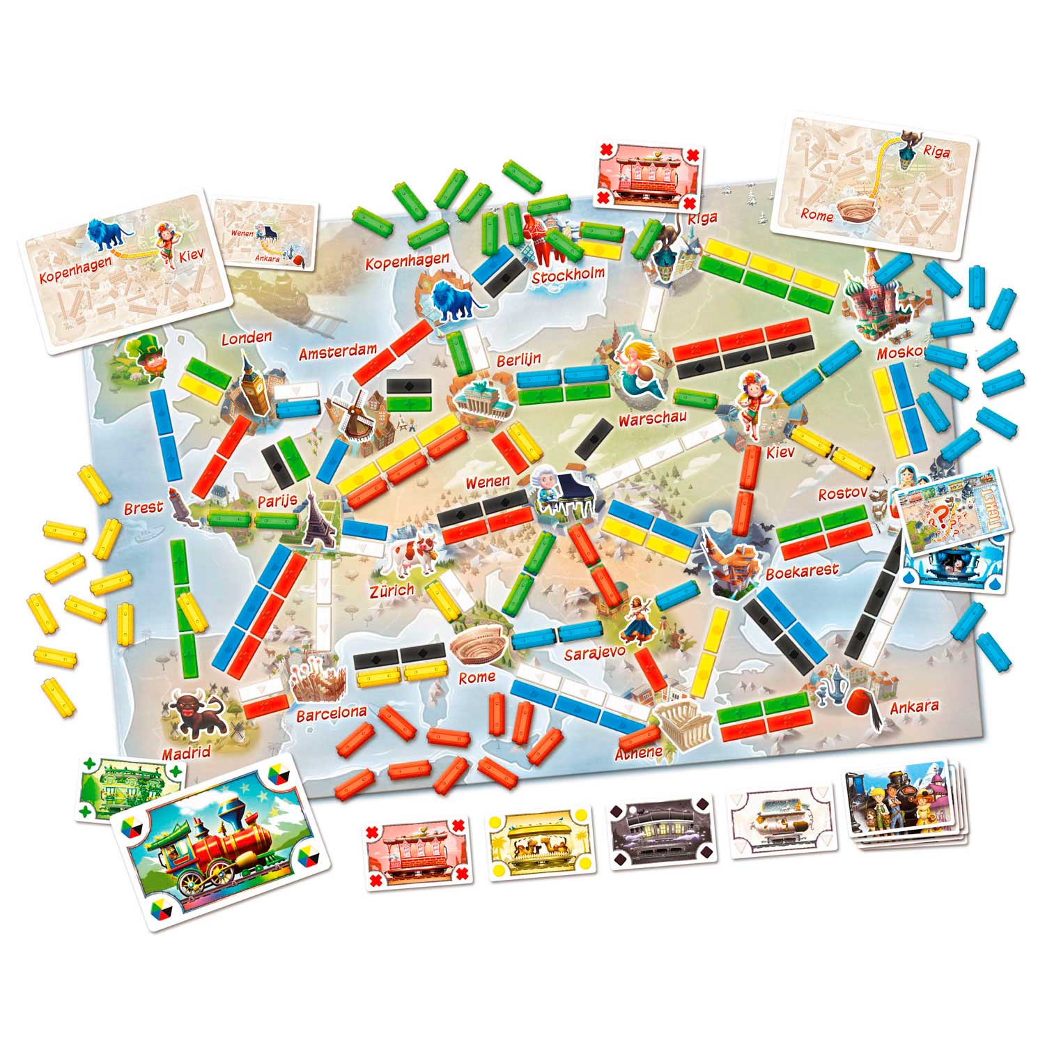 Ticket to Ride Mijn Eerste Reis Bordspel