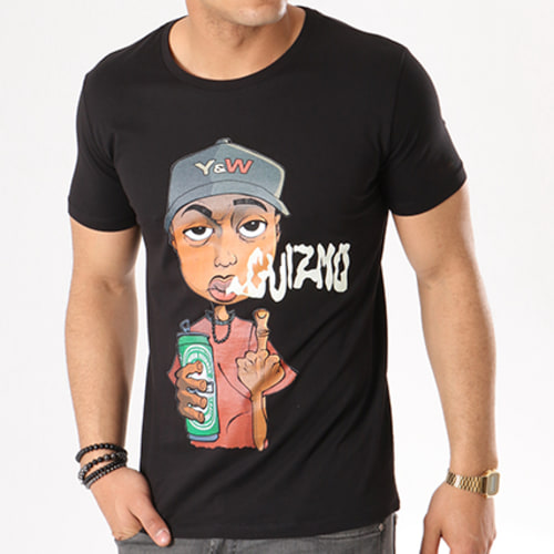 Tee Shirt Guizmo Perso Noir