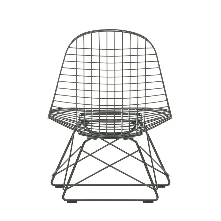Vitra - Wire Chair LKR, himmelblau (Kunststoffgleiter basic dark)