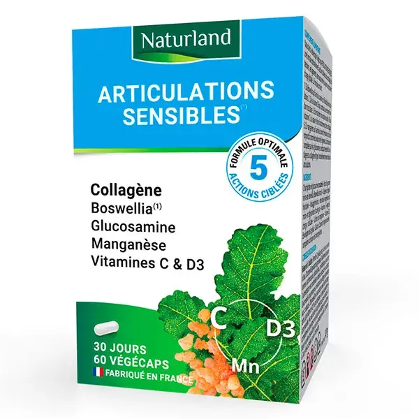 NATURLAND ARTICULATIONS SENSIBLES 60 VÉGÉCAPS