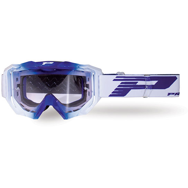 Progrip - Masque 3200 Venom Light Sensitive Blanc / Bleu