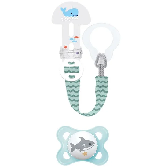 Kit Sucette & Attache silicone Aléatoire   2 - 6 mois   de               Mam