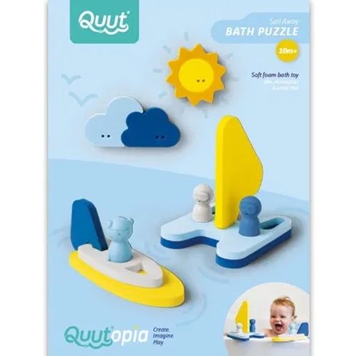 Quut badfiguren zeilboot