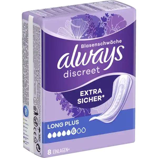 Discreet Inkontinenz Long Plus
