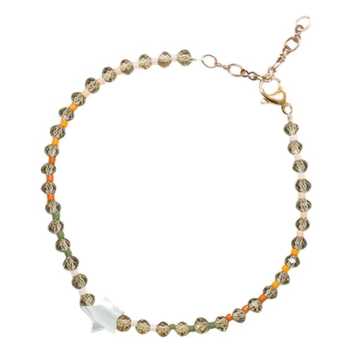 Bbuble Bracelet Hélène Etoile | Vert kaki