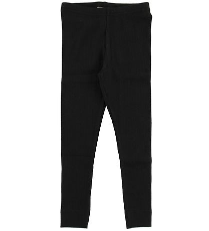 MarMar Leggings - Rib - Modal - Blåck