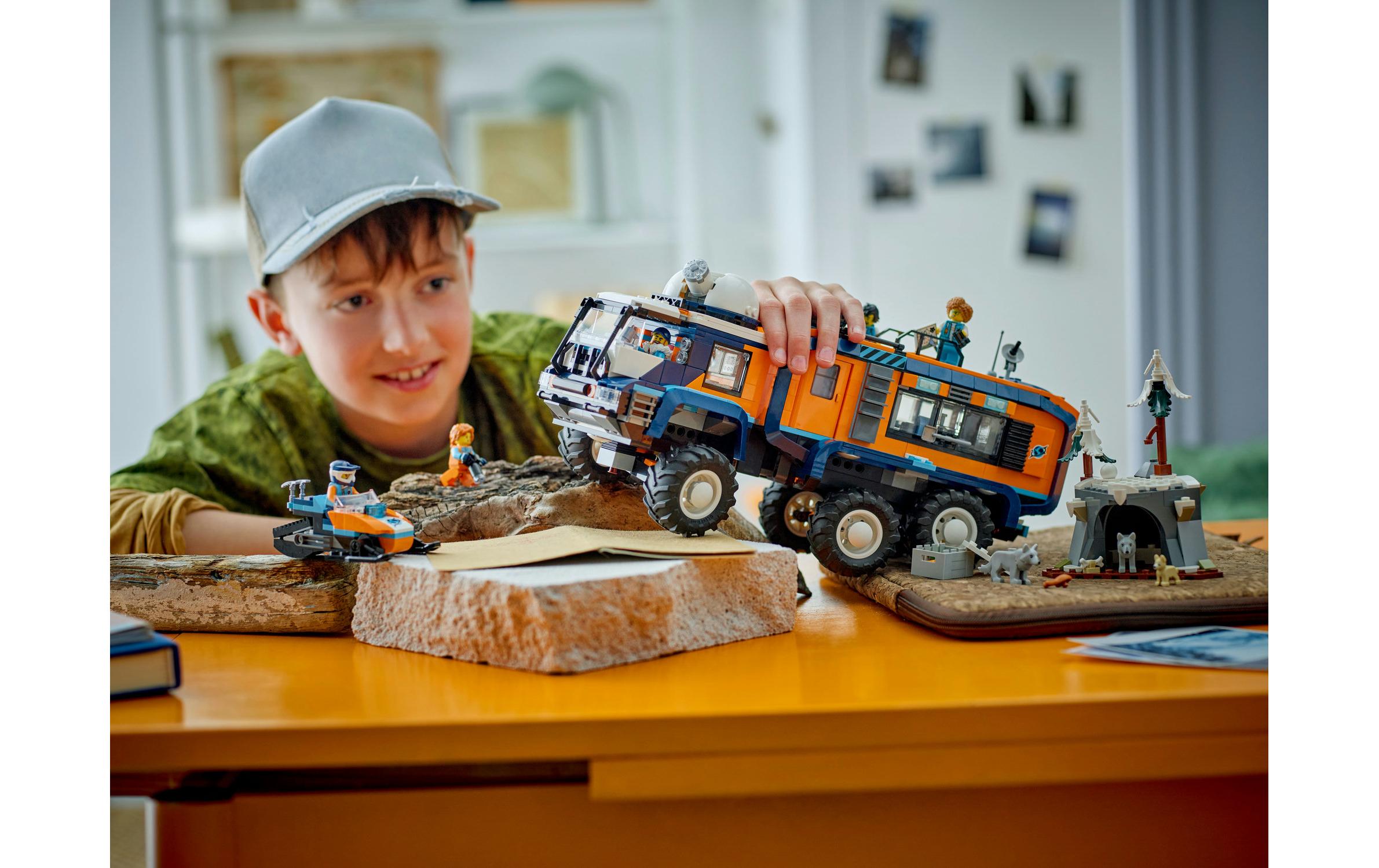 City Arktis-Truck mit Labor 60471Spielset mit Arktis-Truck für junge Polarforscher