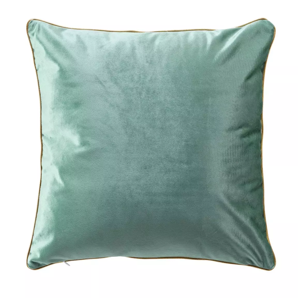 Coussin carré velours (45 x 45 cm) Noria Bleu pétrole