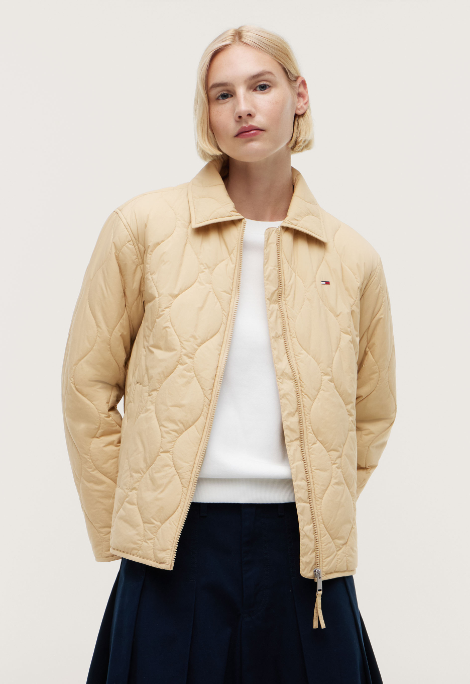 Tommy Jeans Coach Collar Quilted Jacket