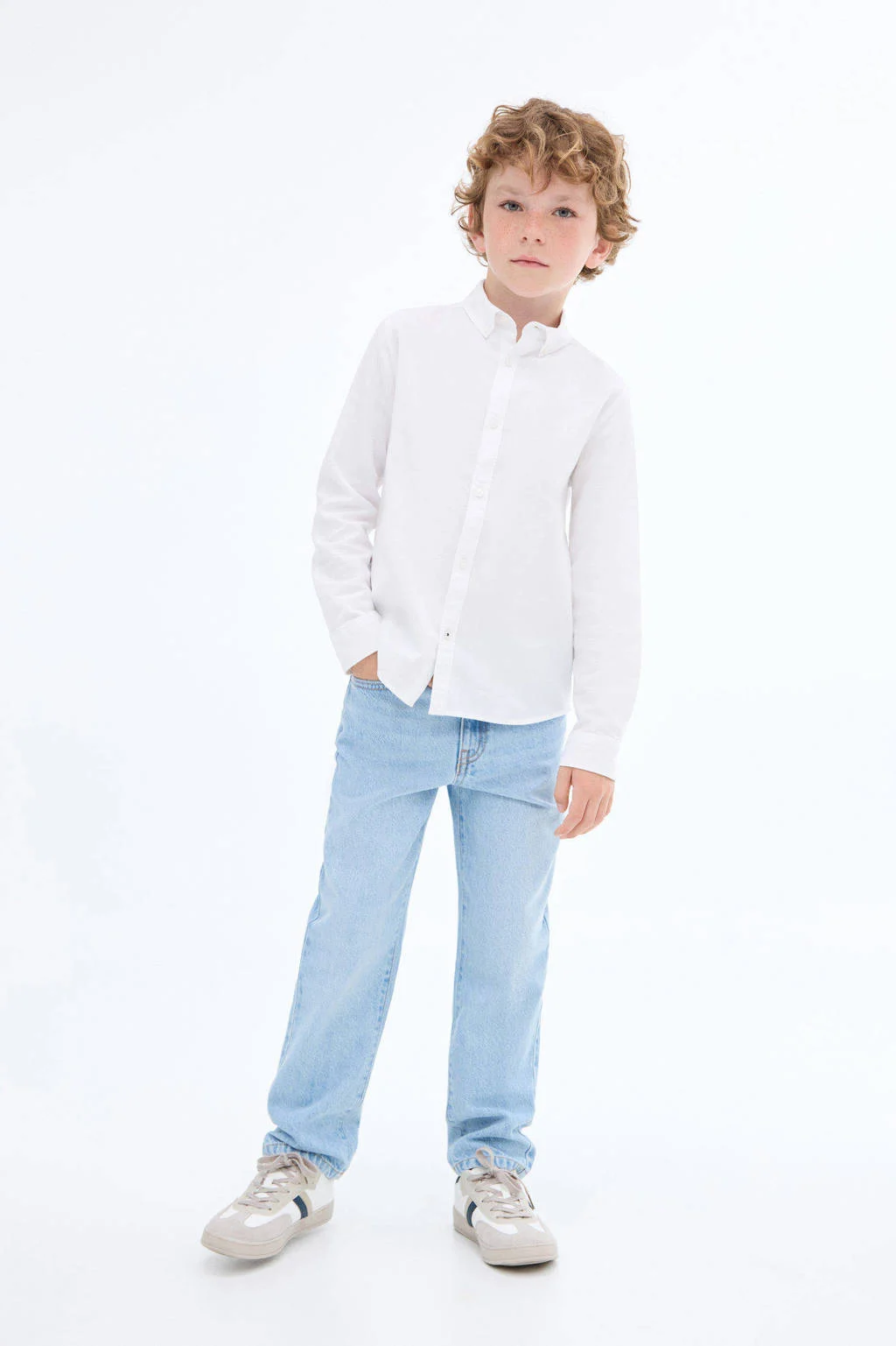 Mango Kids overhemd wit