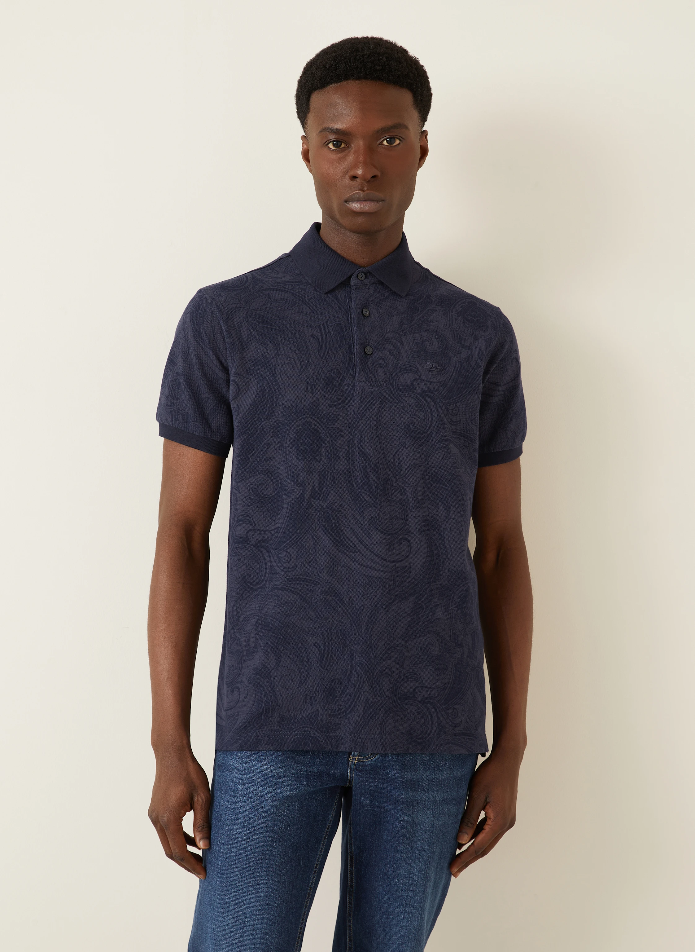 ETRO Piqué-Poloshirt