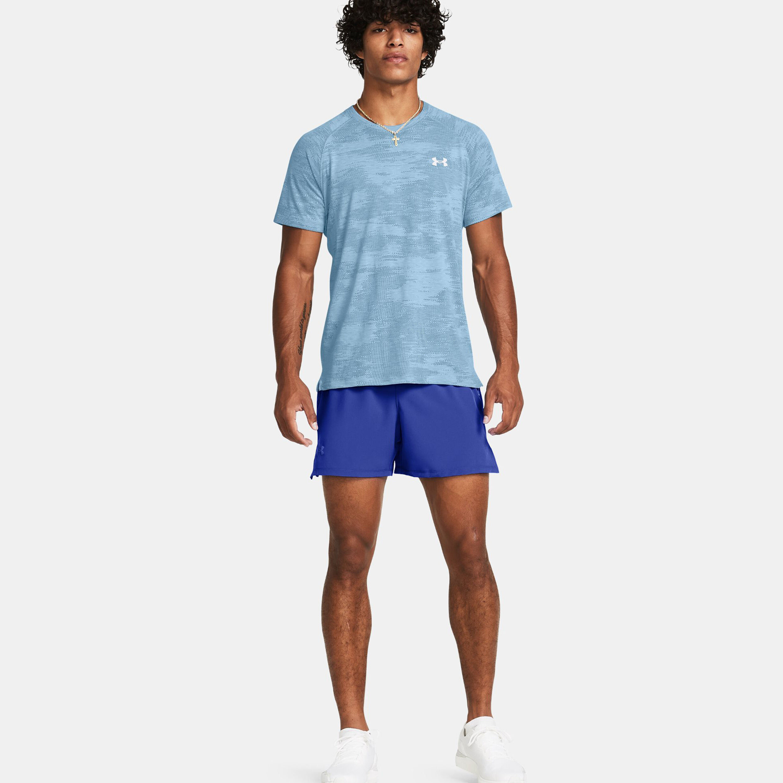 Under Armour Launch Elite 7in Shorts Hommes - Bleu