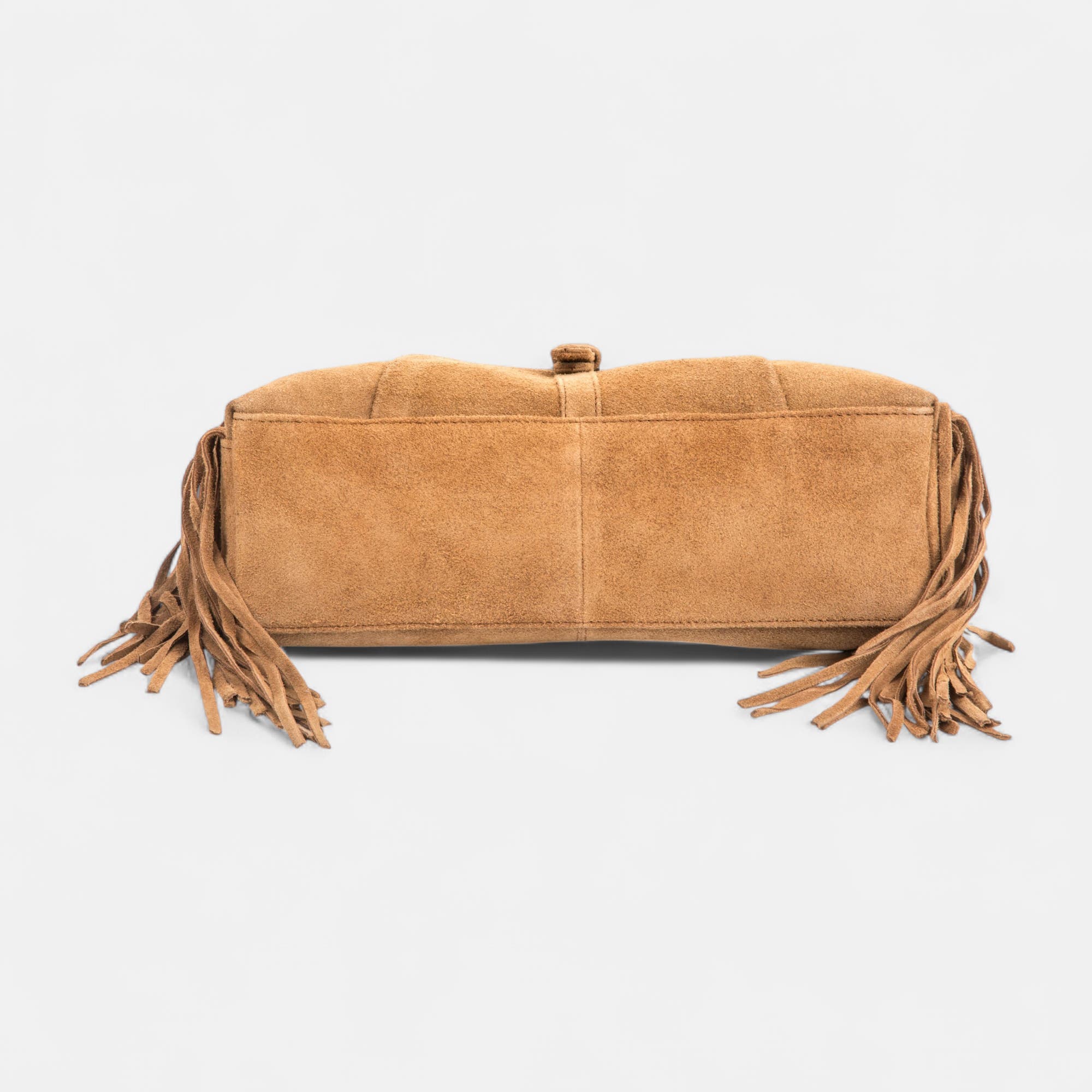 Sac à main en cuir cognac