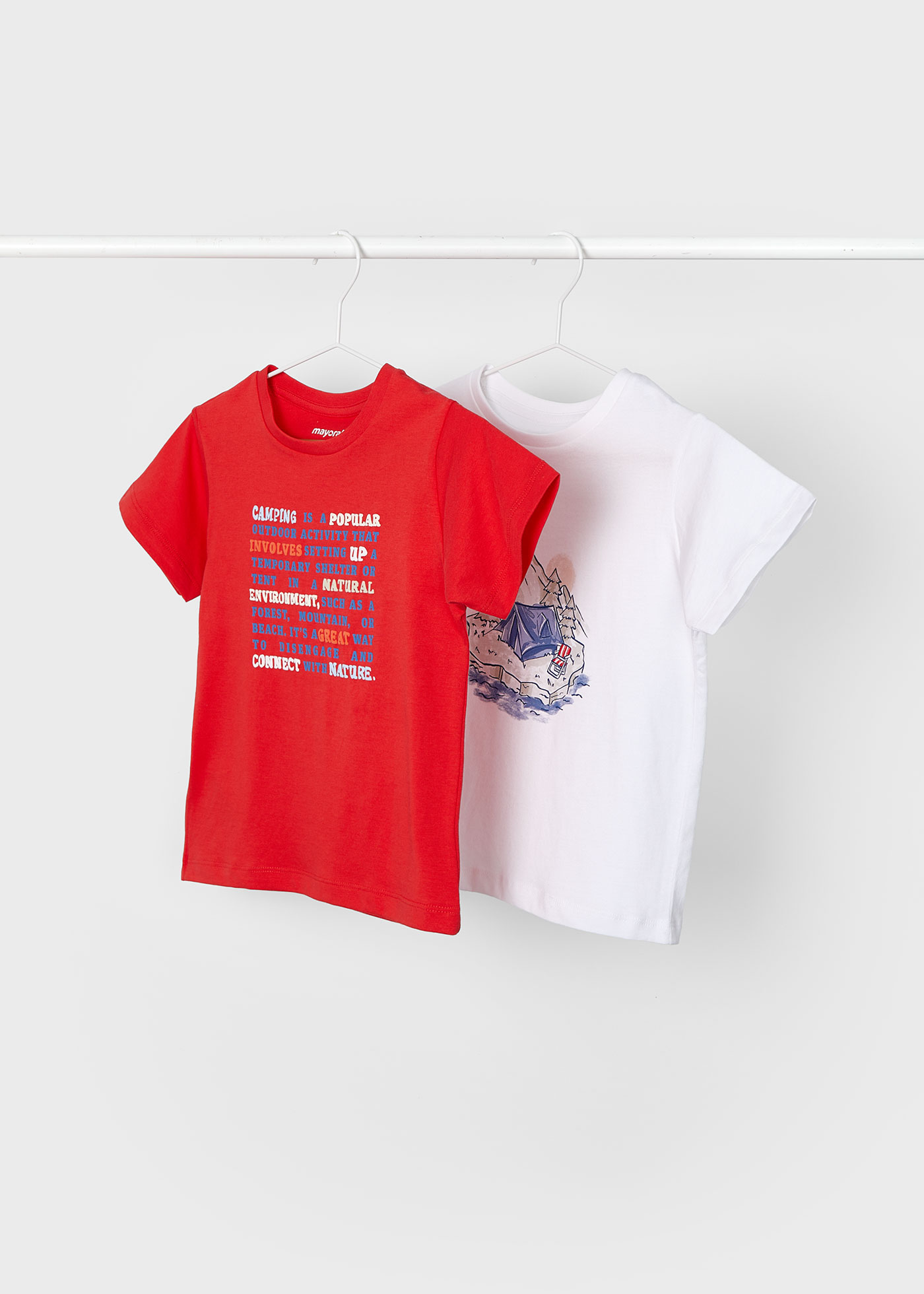 Conjunto de 2 camisetas Better Cotton Kiwi para meninos